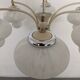 Space age Sputnik chandelier with 6 lights, 50s-60s