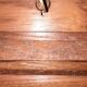 Oak curtain binder