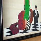 Vogue Magazine Cover 1925 Print, Eduardo García Benito art deco mirror