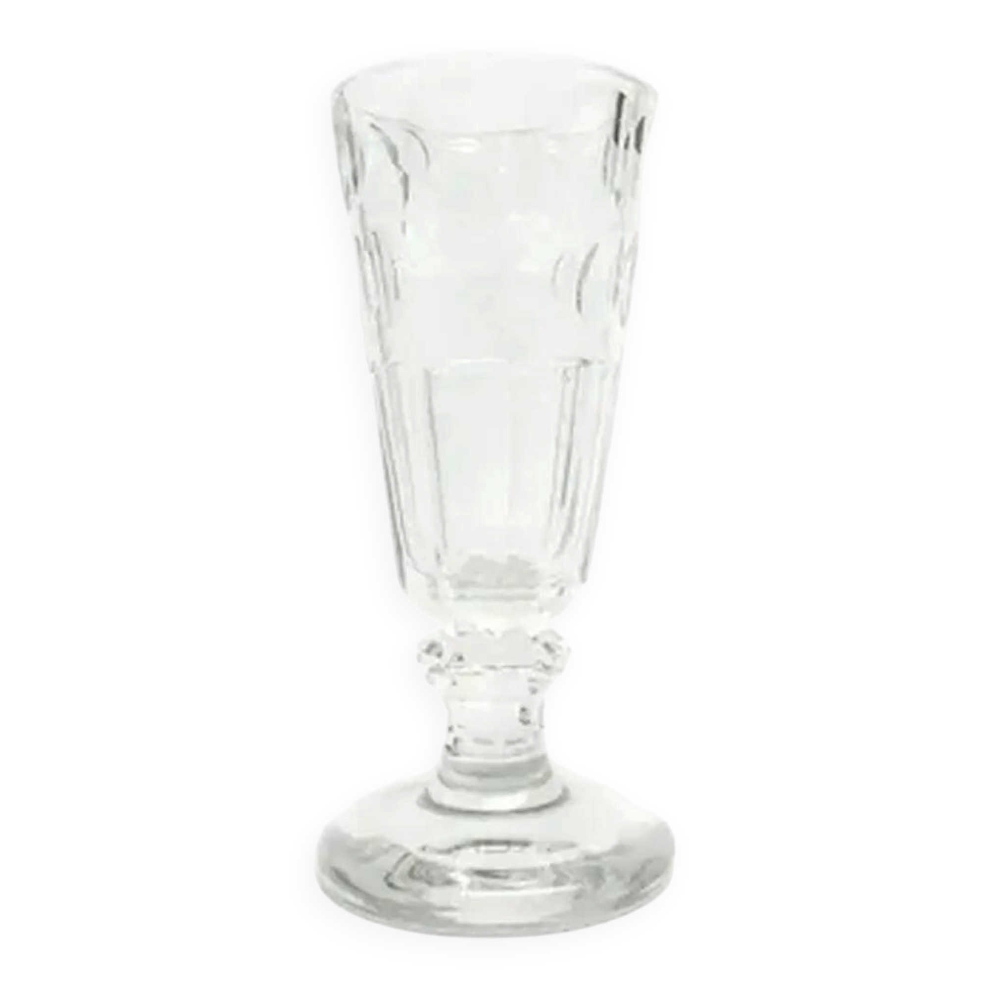 Vase Biedermeier, cristal, Bohême, République tchèque, 19e siècle