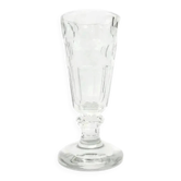 Biedermeier goblet, crystal, Bohemia, Czech Republic, 19th century