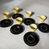 Set of cups and saucers limoges