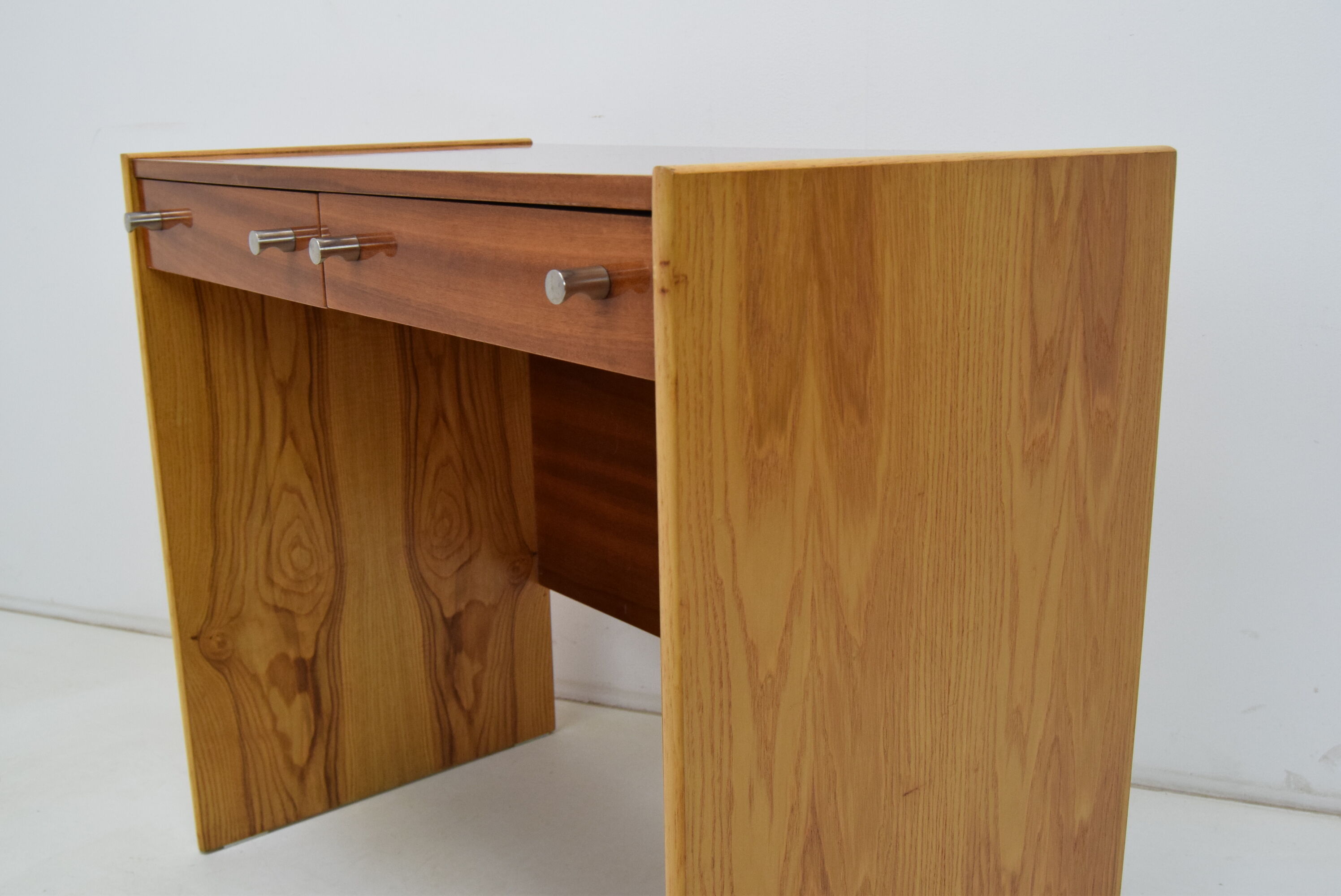Lady's Desk or Vanity or Side Table in Mahogany/UP Zavody, 1970's