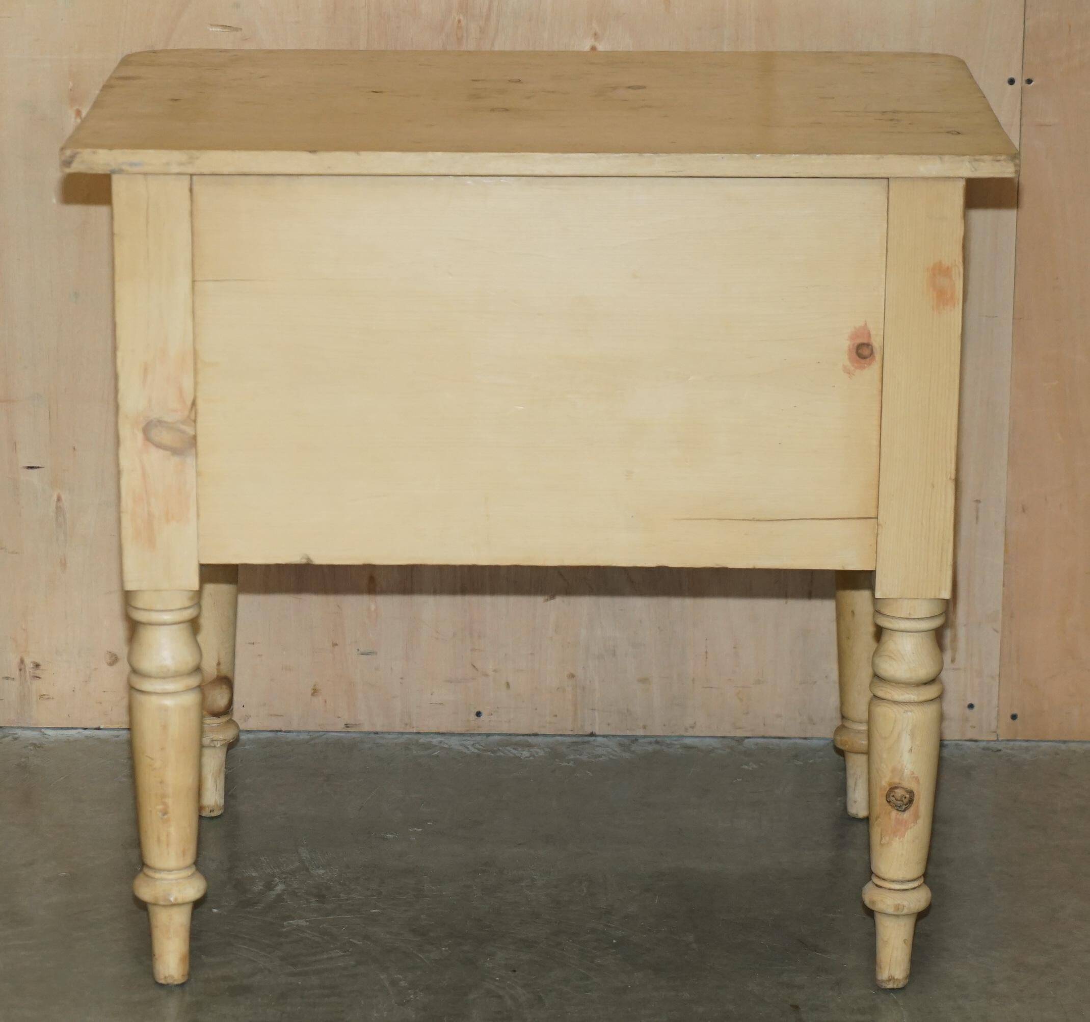 Georgian Governess Drawers Circa 1800 Pine Sideboard