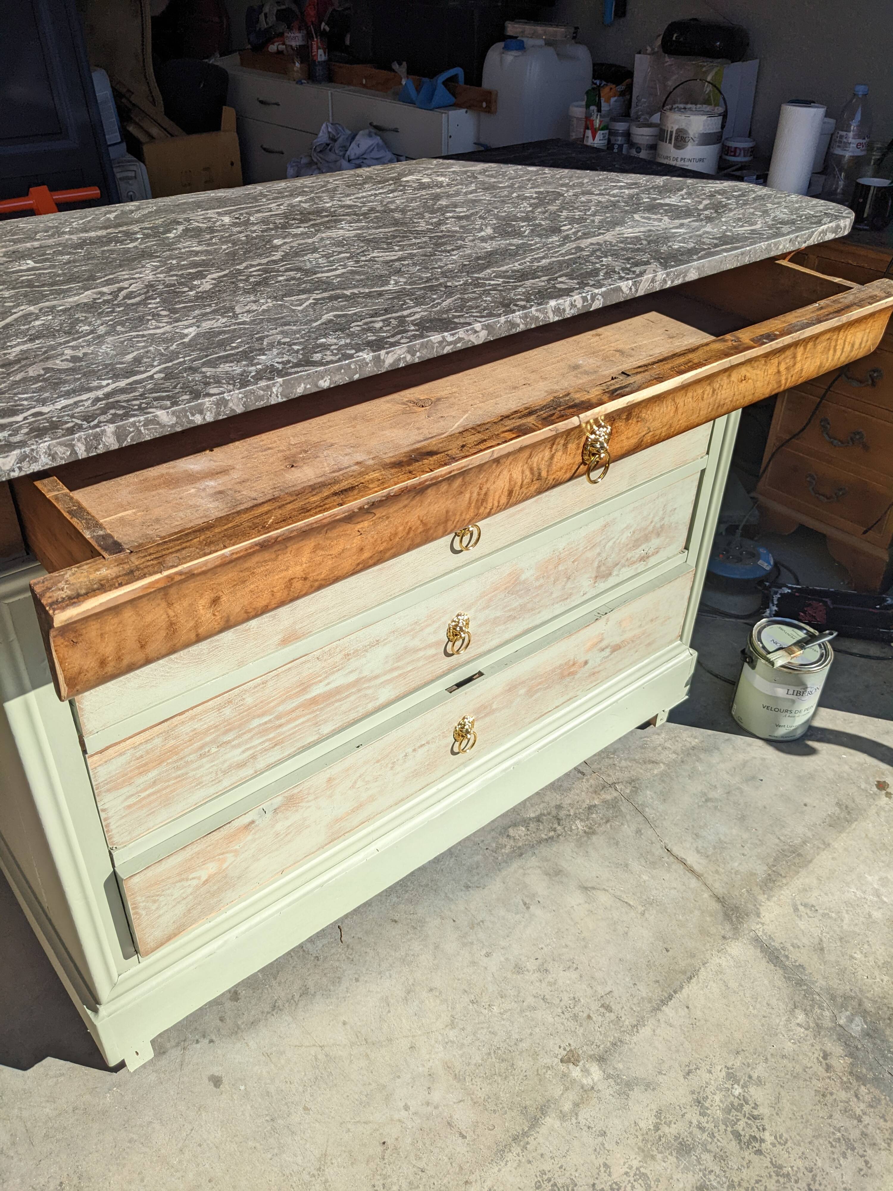 Commode 4 tiroirs Louis-Philippe