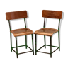 School chairs, set of 2