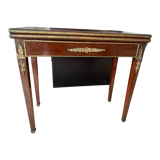 Console, games table Louis XVI style, nineteenth century