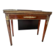 Console, games table Louis XVI style, nineteenth century