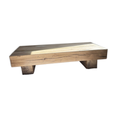 Solid oak coffee table