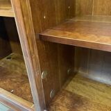 Bookcase with 2 glass doors