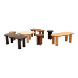 Bean coffee table - amber