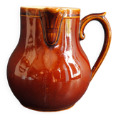 Cruche vintage en majolique française