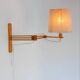 Mid-century Modern Scandinavian Accordion Wall Lamp, 1970s