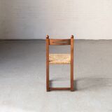 Set of 12 Brutalist Dining Chairs