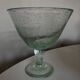 Biot centerpiece on a celadon XXL pedestal, 1960, signed