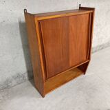 Étagère murale en bois années 50/60