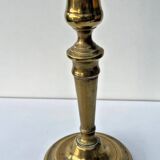 Bougeoir ancien en laiton – Élégant, authentique, décoration vintage