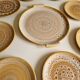 Set of 8 dessert plates plus a Niderviller Fauve model dish
