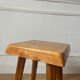 Elm stool S01 Pierre Chapo