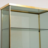 1960's glass and brass library
