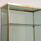 1960's glass and brass library