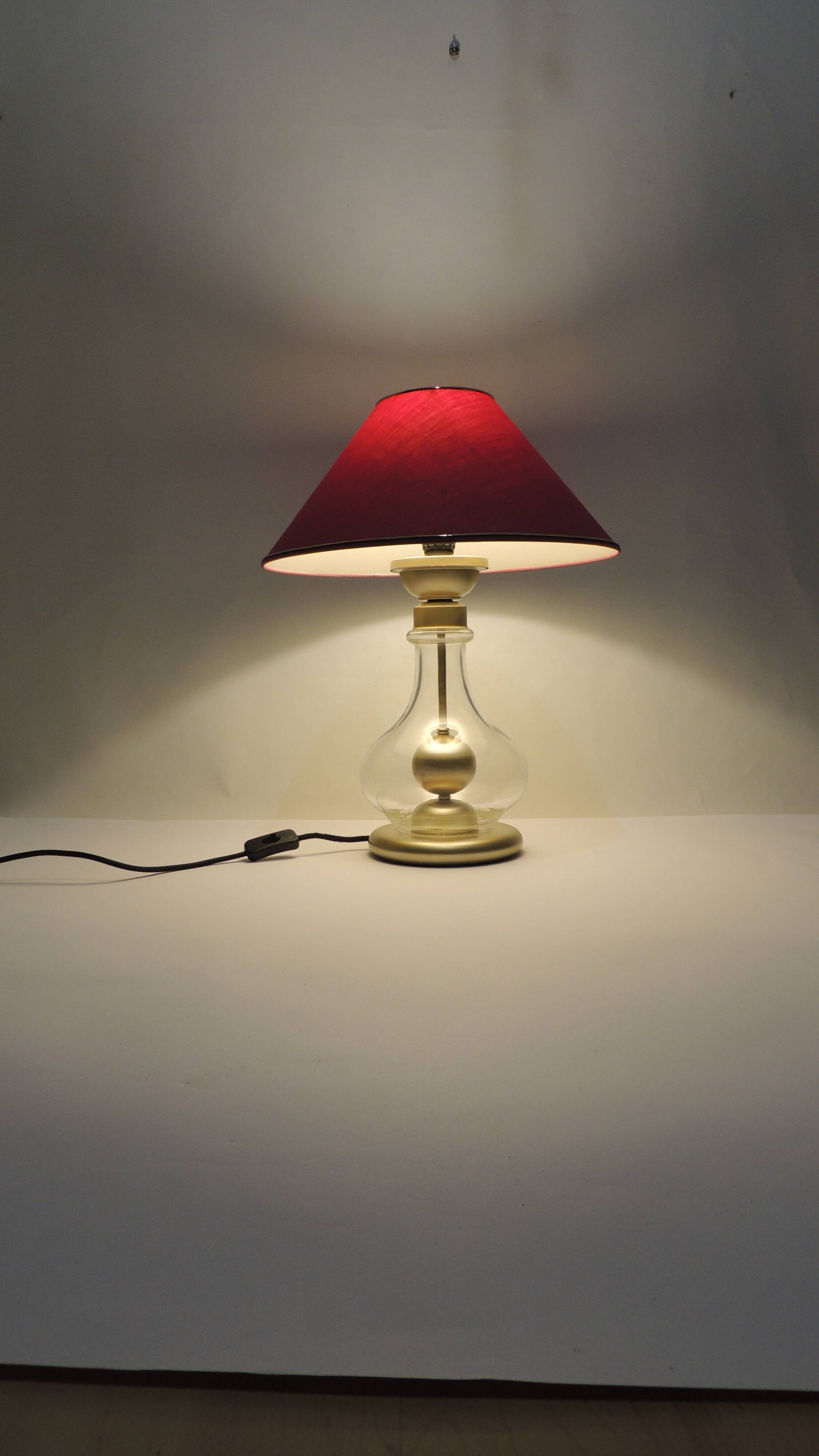 German table lamp attributed to Richard Essig, 1970s