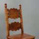 Pair of Baroque chairs in walnut - Italy 18th century