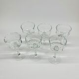 Set of 6 Glasses, 1940s