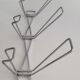 Coat rack art deco metal
