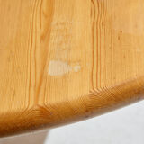 Pinewood dining set by rainer daumiller for hanex, set of 7