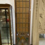 Art Nouveau stained glass window