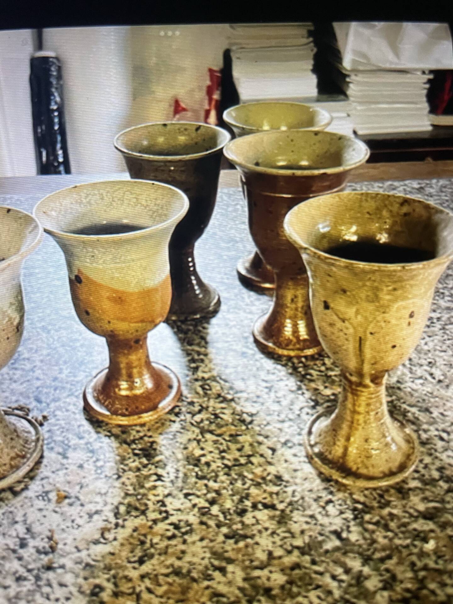 Jean Linard goblets