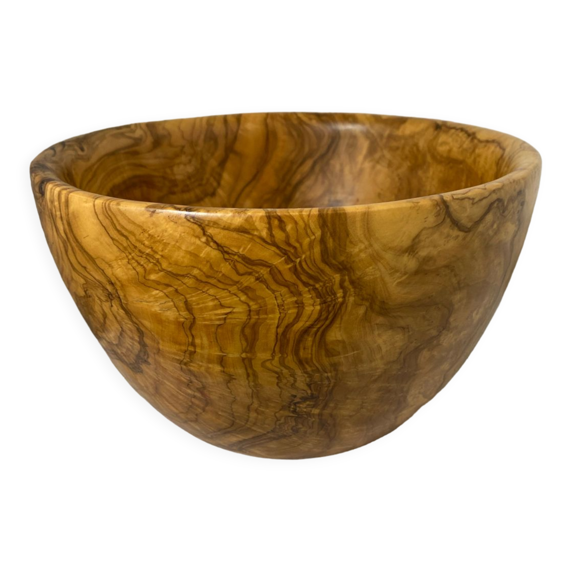 Saladier en bois d’olivier