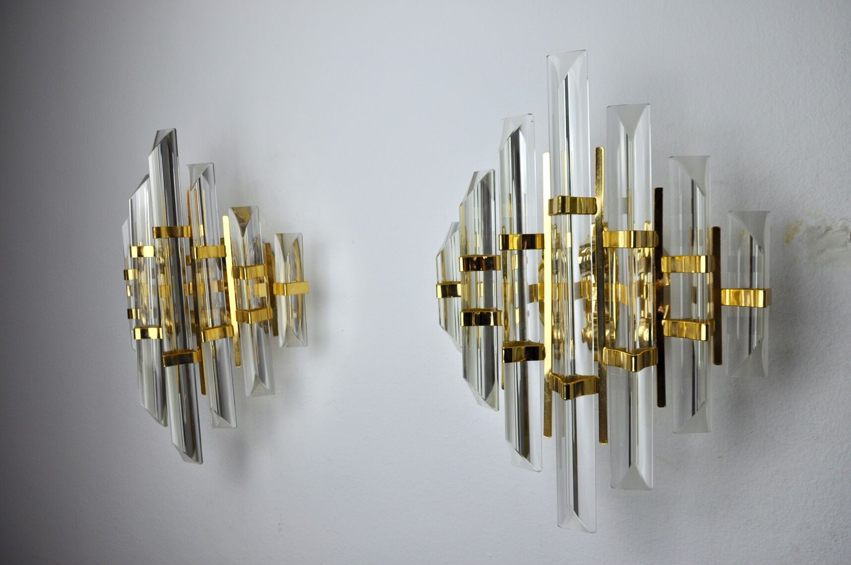 Paire d'appliques Venini, Italie, 1970