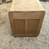 1940s oak desk pickled