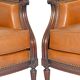 Pair of large armchairs in Louis XVI style