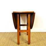 Scandinavian folding teak dining table