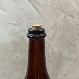 Large amber bottle