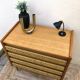 Commode bois et rotin 60’s