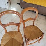 Louis Philippe cherry chairs