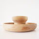 Raw solid wood fruit basket