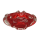 Red Murano ashtray