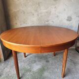 Vintage round dining table