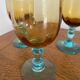 6 verres en cristal de Portieux