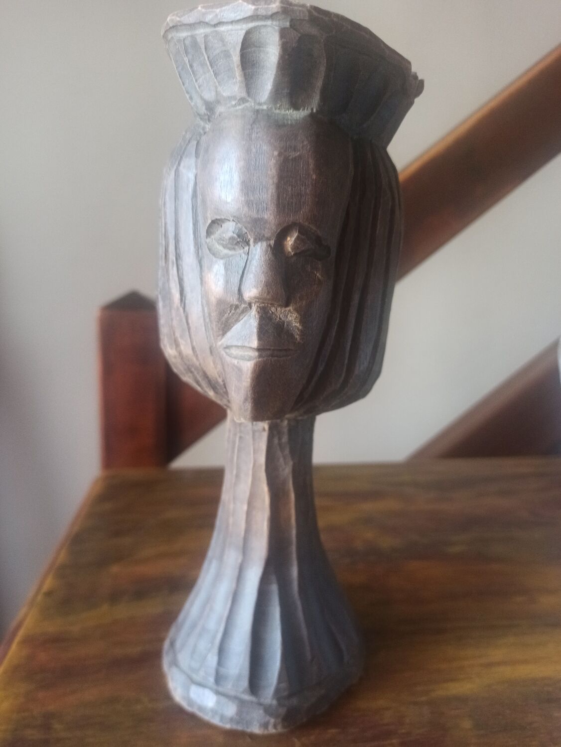 African wooden ethnic sculpture