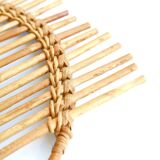 Plateau en bambou années 60