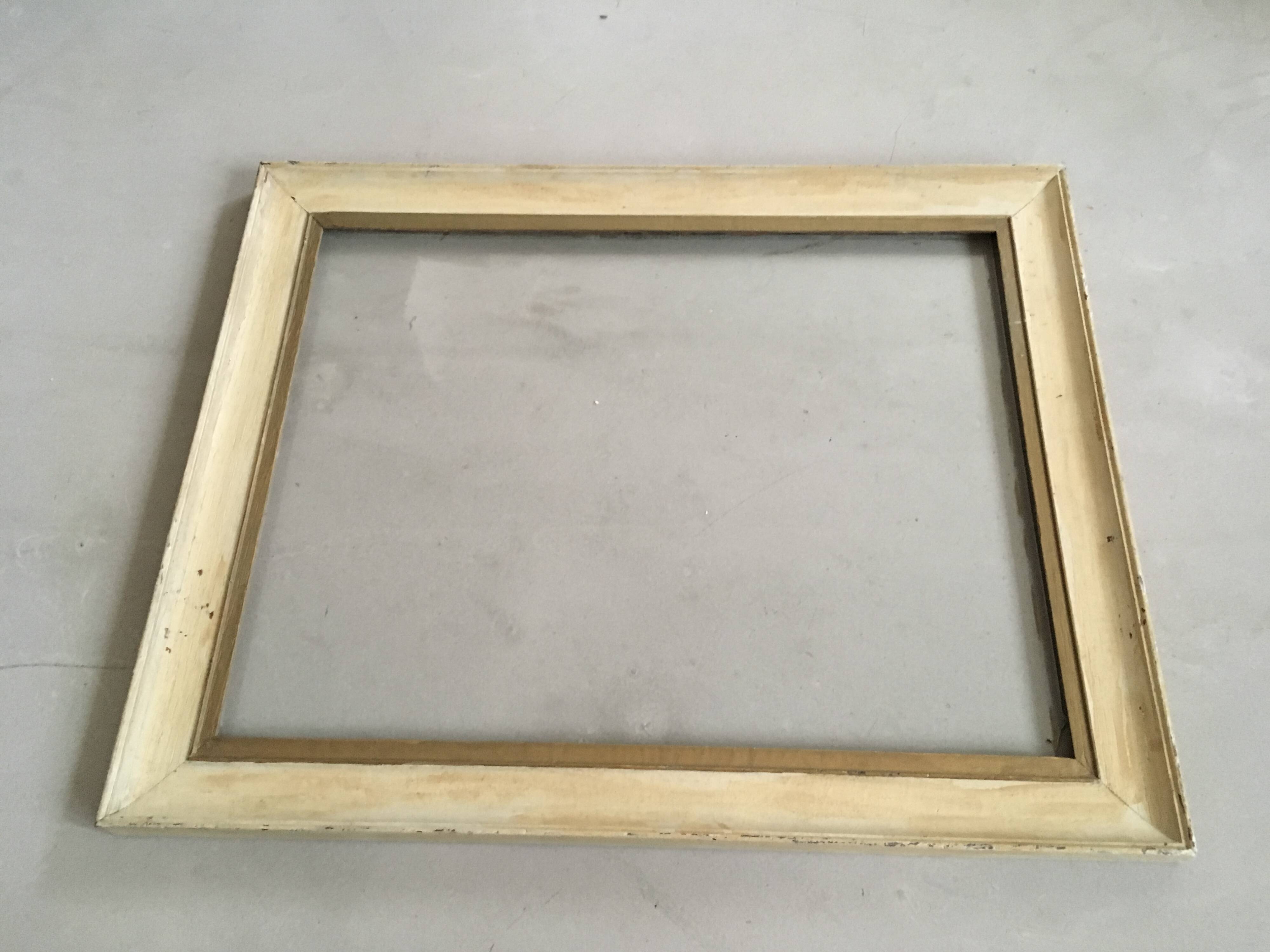 Old wooden frame 55x44cm