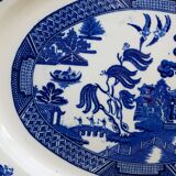 Antique Blue Willow patterned plate: Fenton James Kent, China, circa 1910