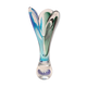70's glass vase with inclusion