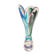 70's glass vase with inclusion
